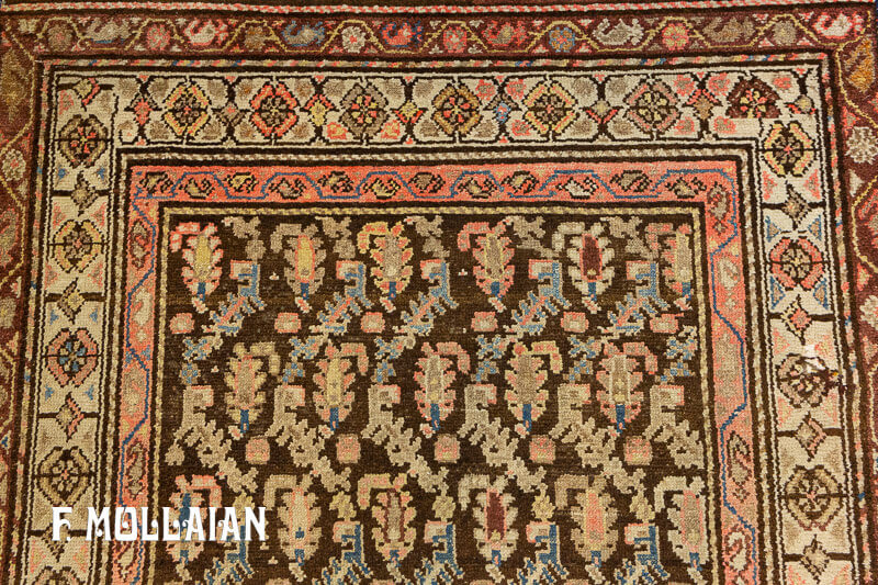 Antique Persian Malayer Gallery Size Carpet  n°:87711464